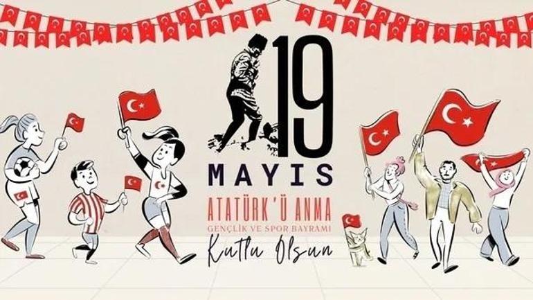 19 MAYIS MESAJLARI 2026 RESİMLİ | Türk Bayraklı, Atatürk Fotoğraflı En Yeni Kutlama Sözleri: 19 Mayıs Gençlik ve Spor Bayramı İçin En Güzel Resimli Mesajlar