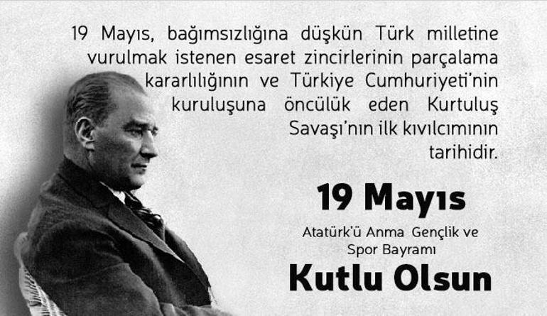 19 MAYIS MESAJLARI 2026 RESİMLİ | Türk Bayraklı, Atatürk Fotoğraflı En Yeni Kutlama Sözleri: 19 Mayıs Gençlik ve Spor Bayramı İçin En Güzel Resimli Mesajlar