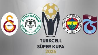 TFF açıkladı: Süper Kupa eşleşmeleri…