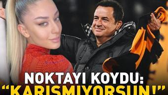 Acun Ilıcalıya Hull City göndermesi Ayça Çağla Altunkaya noktayı koydu: KARIŞMIYORSUN