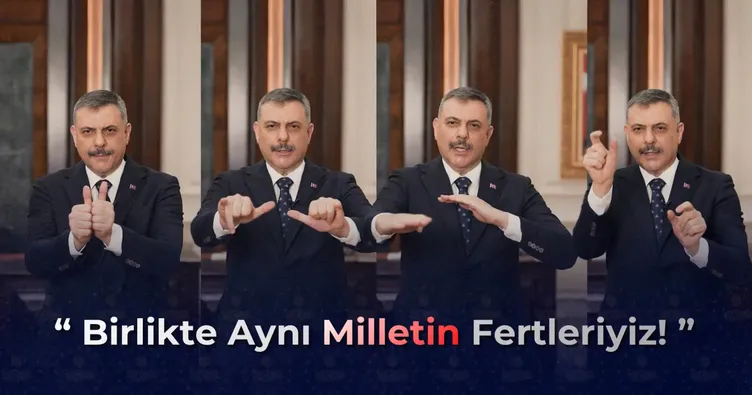 Bakan Çiftçi’den Engelliler Haftası’nda anlamlı mesaj: Birlikte aynı milletin fertleriyiz!