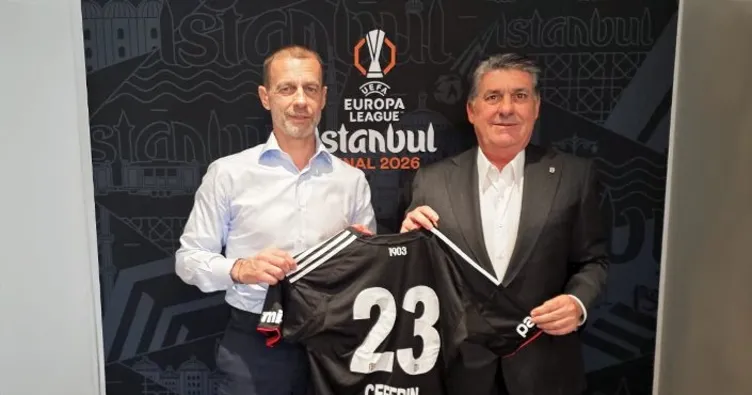 Serdal Adalı, UEFA Başkanı ile görüştü