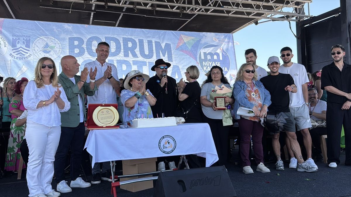 Bodrum’da 21. Uçurtma Festivali düzenlendi