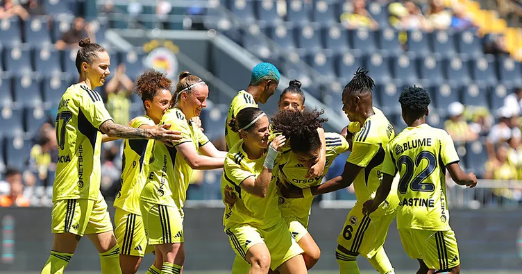 Fenerbahçe Kadın Futbol Takımı’ndan 8 gollü galibiyet!