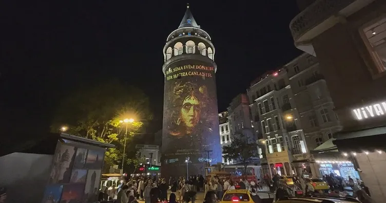 Galata Kulesi’nde kültürel miras için farkındalık gösterisi