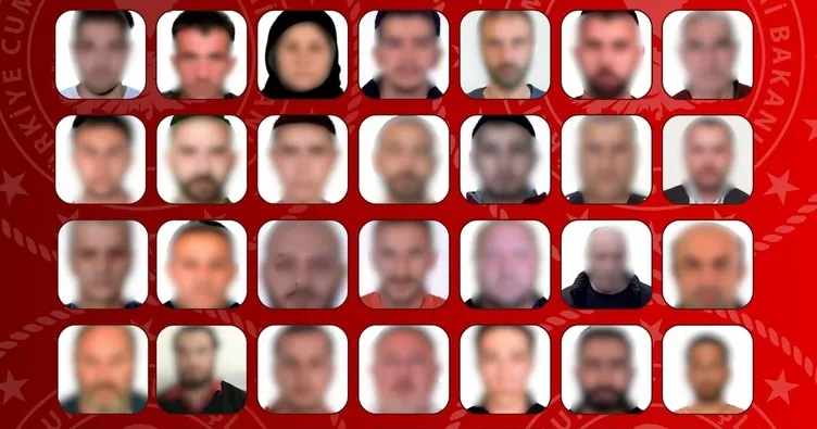 İçişleri Bakanlığı duyurdu: Kırmızı bültenle aranan 48 suçlu Türkiye’ye getirildi!