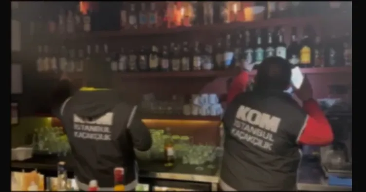 İstanbul’da gece kulüplerine dev operasyon: 91 şişe sahte alkol ele geçirildi