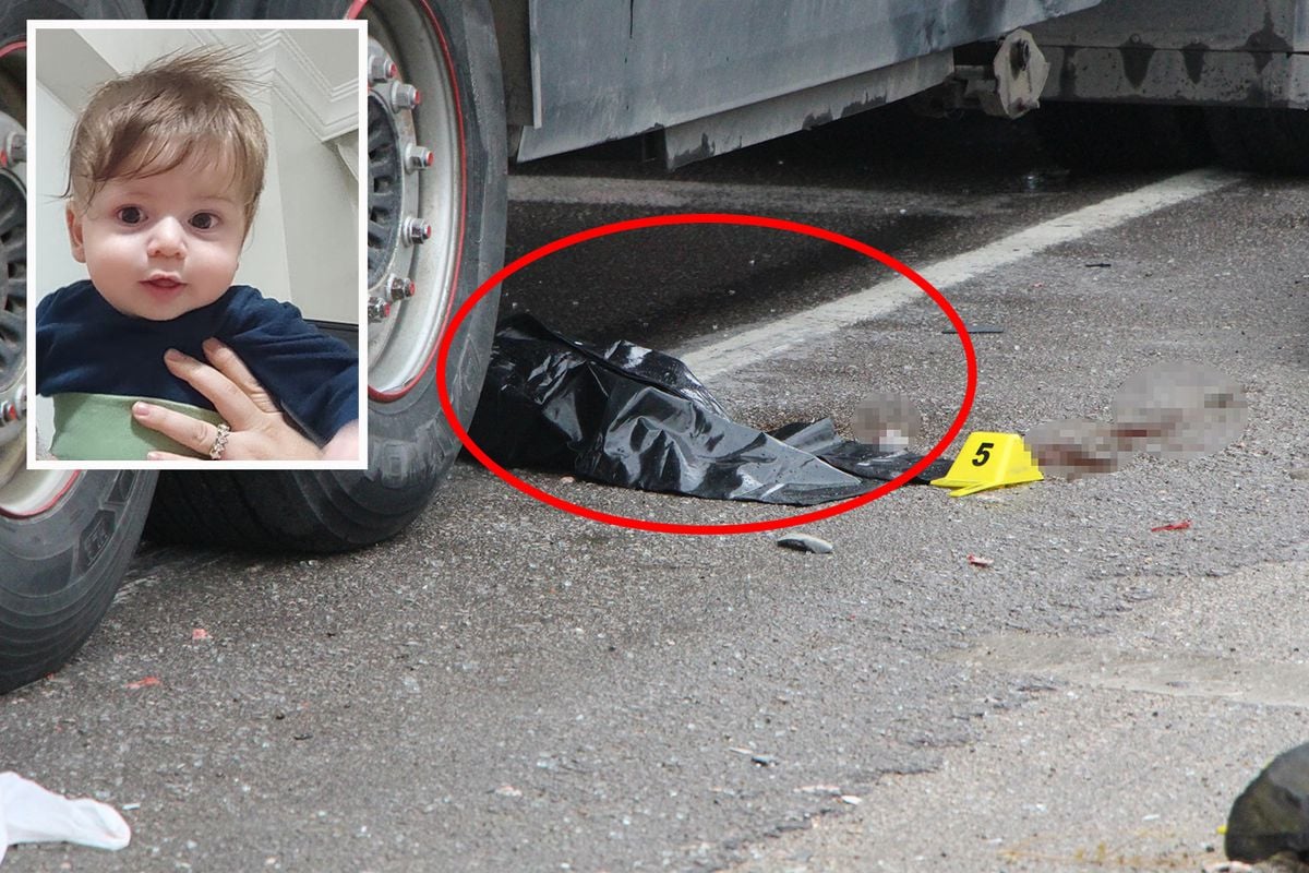 Kazada annesinin kucağından yola savrulan 10 aylık Yamaç bebek, TIR’ın altında kalıp öldü