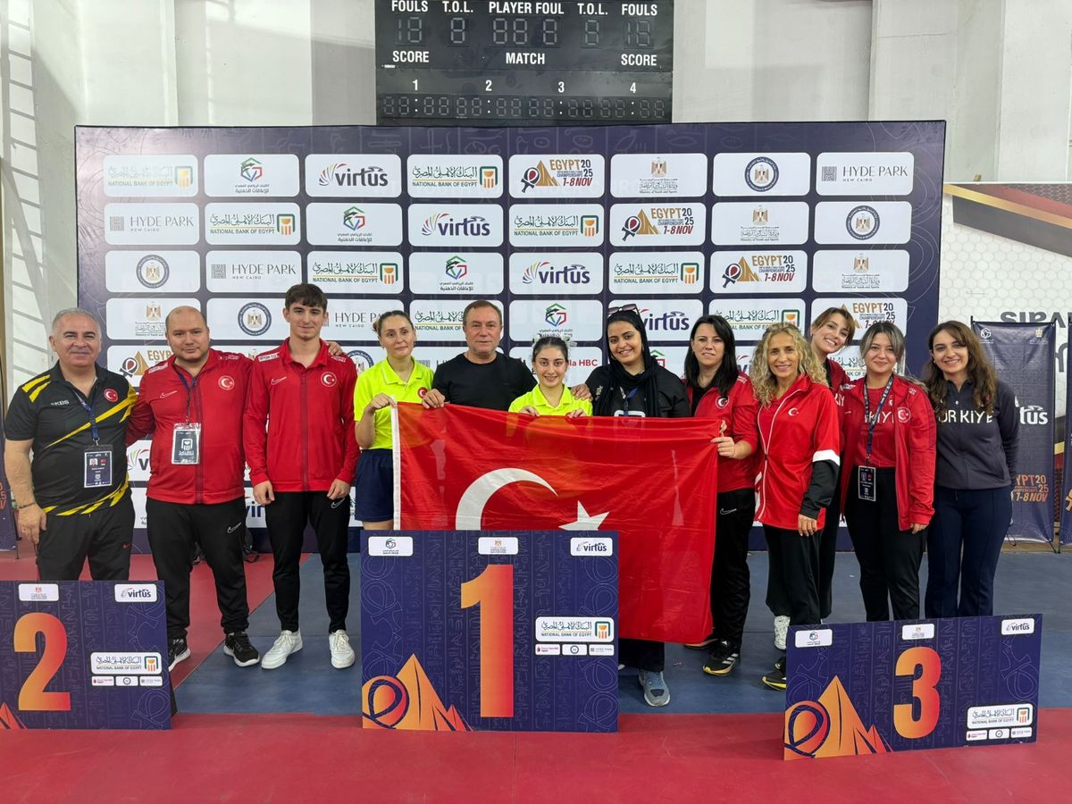 Kadın Para Masa Tenisi Milli Takımı Dünya Şampiyonu Oldu