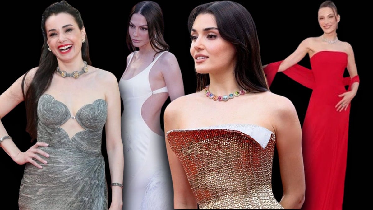 Cannes Film Festivali’nde Türk rüzgarı! Hande Erçel, Demet Özdemir ve Özgü Namal şıklık yarışına girdi