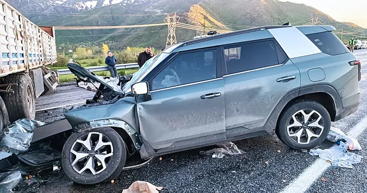 Tatvan- Van Karayolu’nda korkutan kaza: 1’i ağır 6 yaralı!