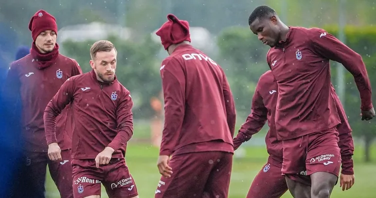 Trabzonspor’da Gençlerbirliği maçı mesaisi sürüyor!