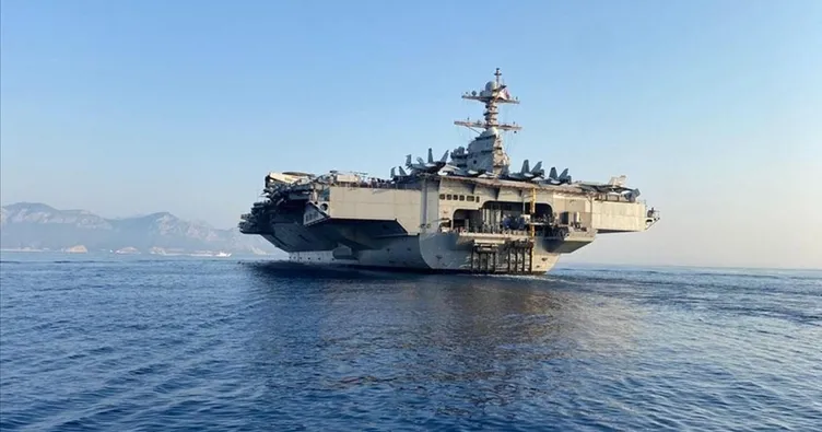 Venezuela operasyonundan sonra Hürmüz’e gitmişti: USS Gerald R. Ford uçak gemisi ABD’ye döndü