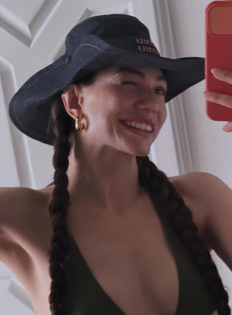 Eşref Rüya’nın Nisanı Demet Özdemirden yeni tatil pozları: Tam bir diva
