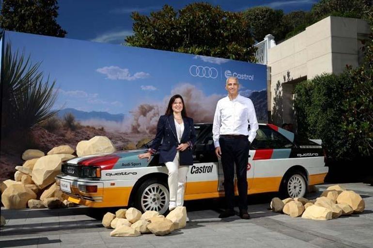 Audinin F1 otomobili İstanbula geldi