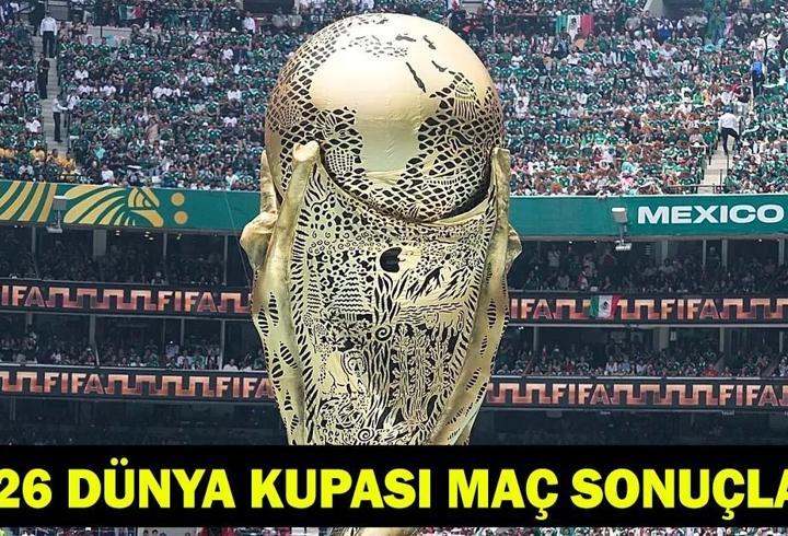 2026 DÜNYA KUPASI MAÇ SONUÇLARI: 13 Haziran Dünya Kupası Maçlarında Güncel Puan Durumu Nasıl?