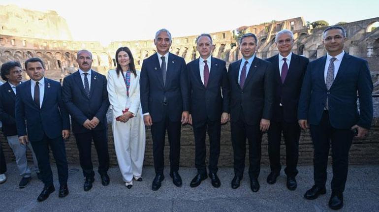 Kültür ve Turizm Bakanlığından Romaya kültürel diplomasi çıkarması