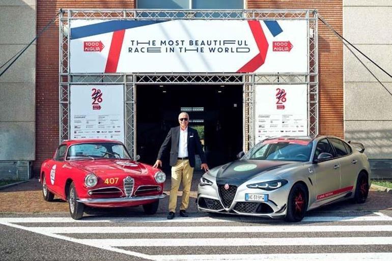 Alfa Romeo 50 Klasik Modeli Miglia’da start aldı