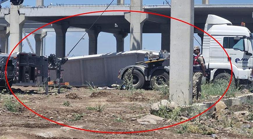 Fabrika inşaatında feci olay! Beton blok, işçilerin üzerine düştü: 1 ölü
