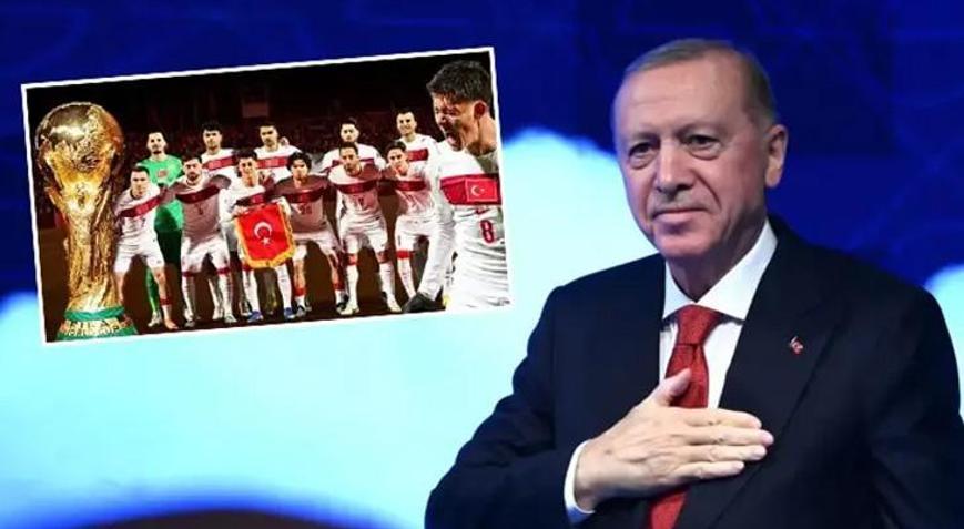 Cumhurbaşkanı Erdoğan A Milli Futbol Takımı’na video mesajla başarı diledi