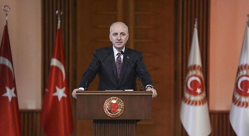 TBMM Başkanı Kurtulmuş, A Milli Futbol Takımı’na başarı diledi