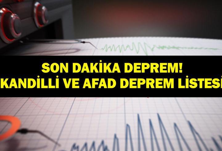 DEPREM SON DAKİKA 14 HAZİRAN! Bugün deprem mi oldu, nerede, kaç şiddetinde? 14 Haziran 2026 AFAD ve Kandilli Rasathanesi son depremler listesi