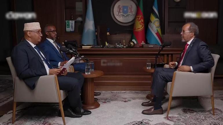 Somali Cumhurbaşkanı Mahmuddan Türkiyeye övgü: Türkiyeden başka kimimiz var ki