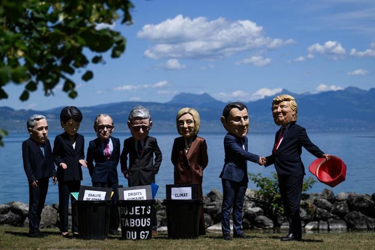 SON DAKİKA... G7 Zirvesi başladı: Masada iki kritik başlık var Trump hakkında konuşurken açık mikrofona yakalandılar....