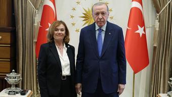 Erdoğan, İspanya AYM başkanvekilini kabul etti