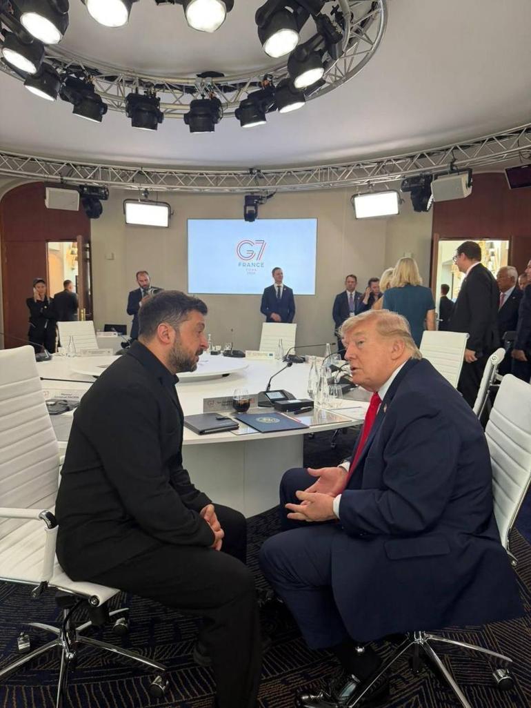SON DAKİKA... G7 Zirvesi başladı: Masada iki kritik başlık var Trump hakkında konuşurken açık mikrofona yakalandılar....