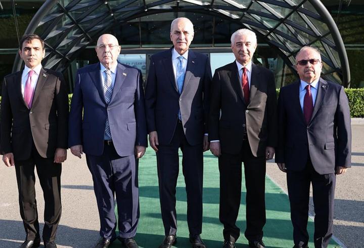 TBMM Başkanı Kurtulmuş, Azerbaycan’da