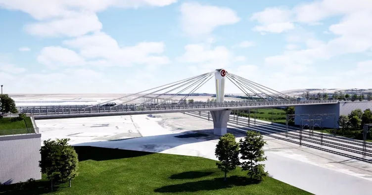 Ankara’nın kalbine 140 metrelik yeni köprü