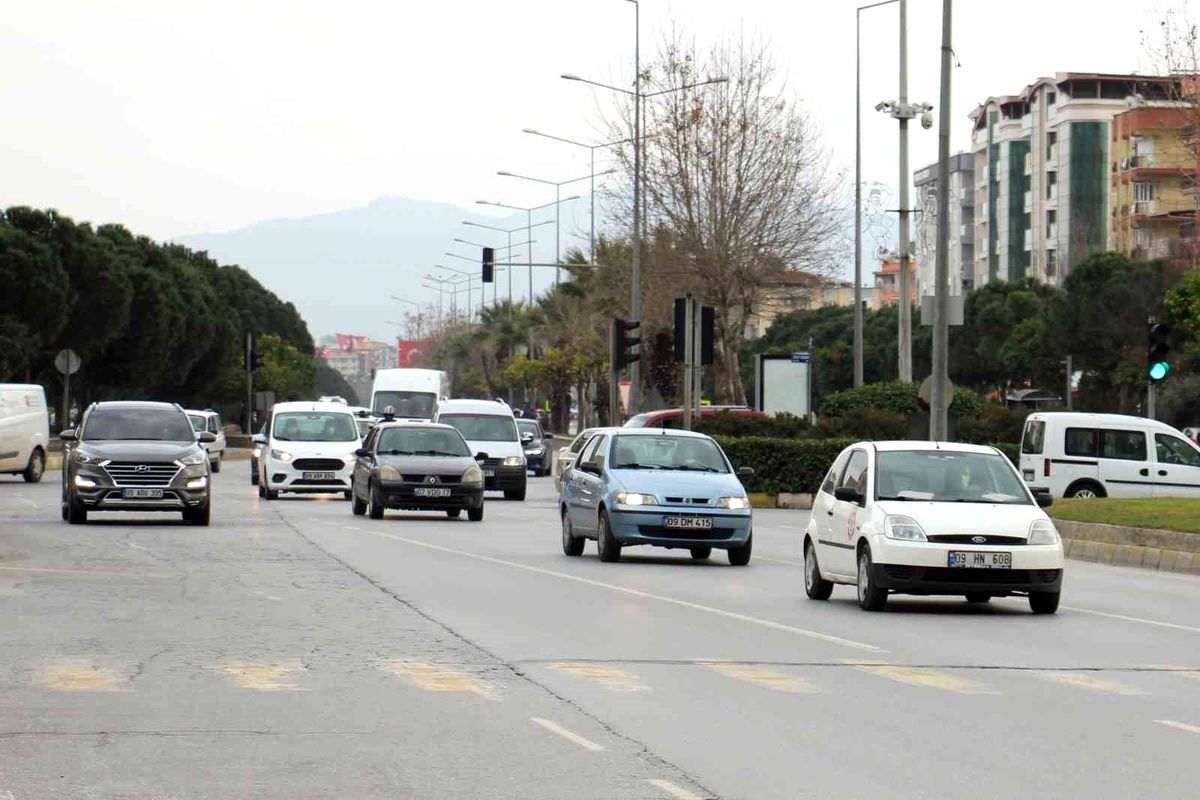 Aydın’da araç sayısı 682 bin oldu