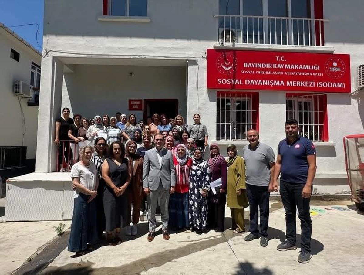 Bayındır’da üreten kadınlara anlamlı tören