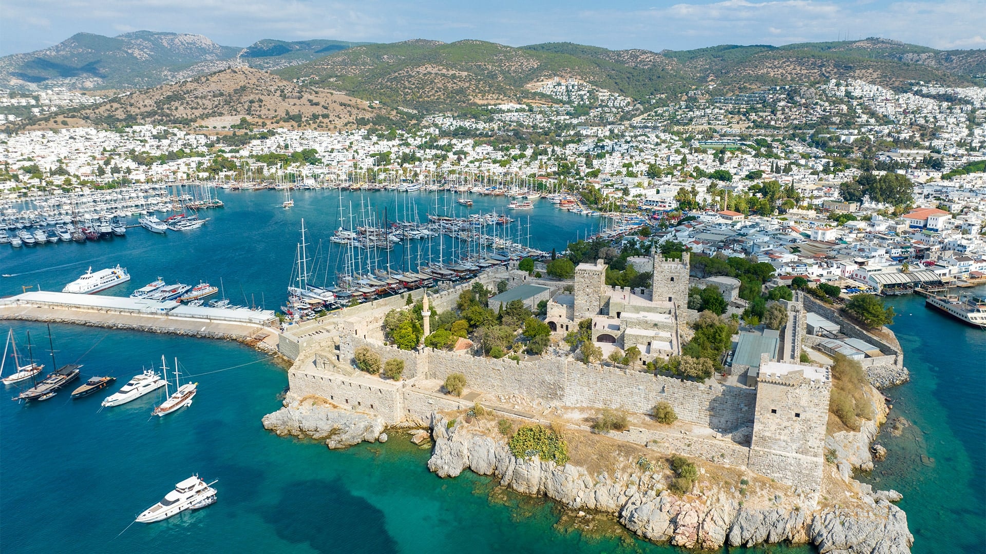 Bodrum’un 183 yıl önce çekilmiş fotoğrafı ortaya çıktı