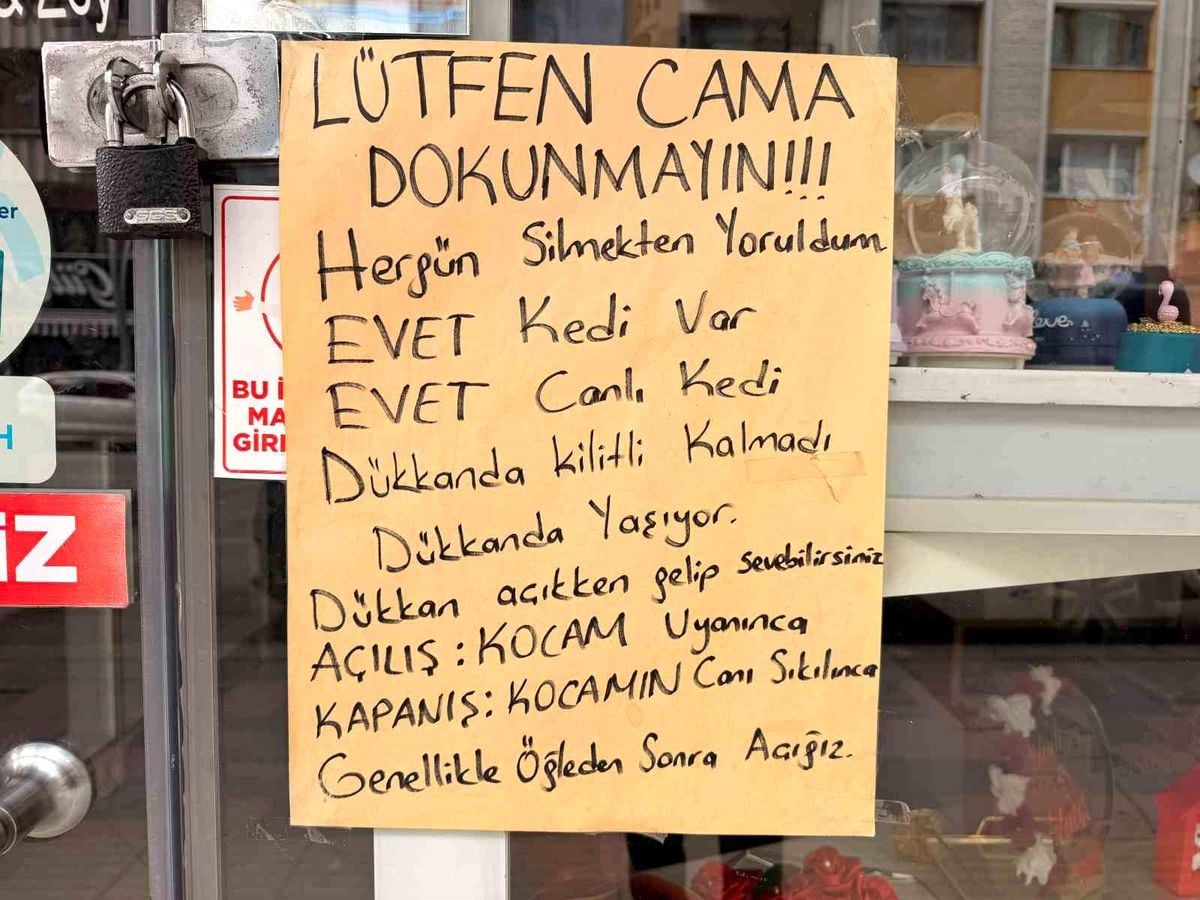 Cam silmekten yorulan kadından hem güldüren hem düşündüren bilgilendirme