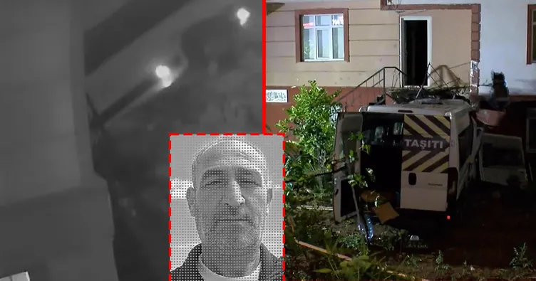 Çekmeköy’deki korkunç kaza kamerada! Servis evin bahçesine uçtu: Şoför Ali Erol hayatını kaybetti!