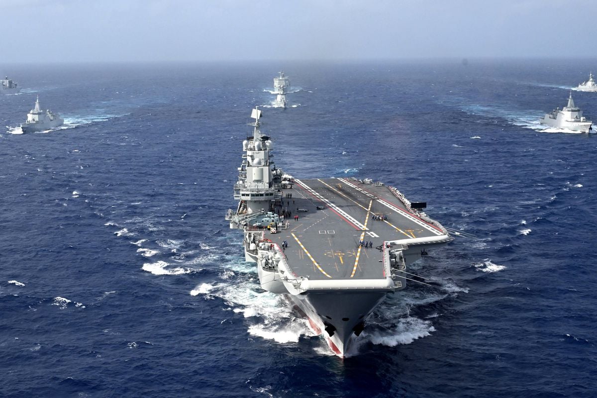 Çin’in Liaoning Uçak Gemisi Görev Gücü Açık Deniz Muharebe Eğitimini Tamamladı