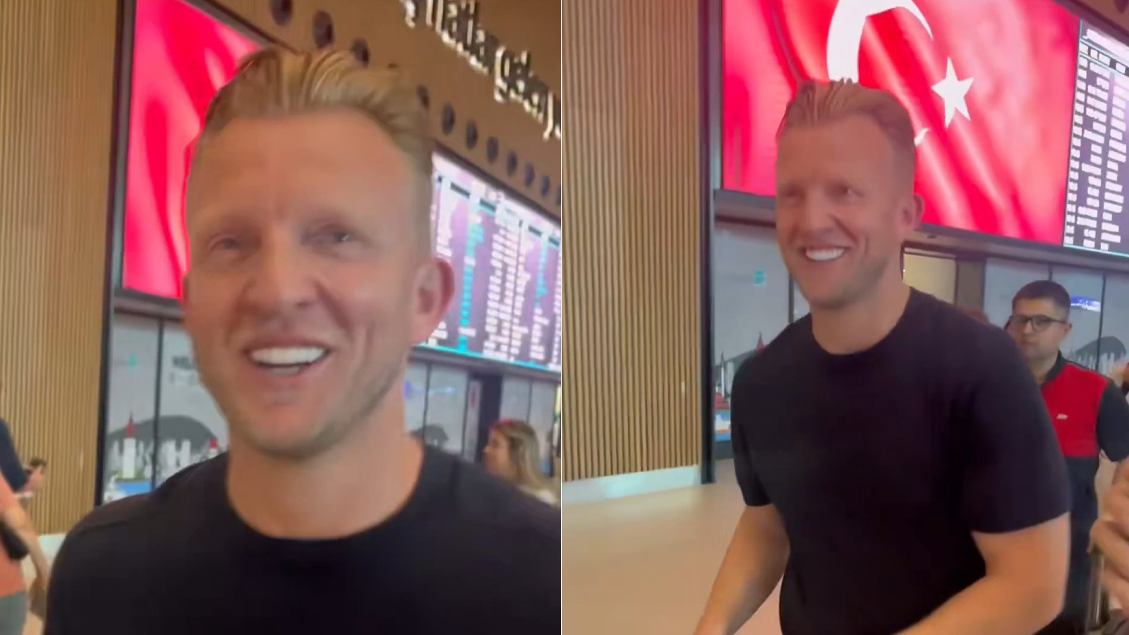 Dirk Kuyt, Fenerbahçe için İstanbul’a geldi