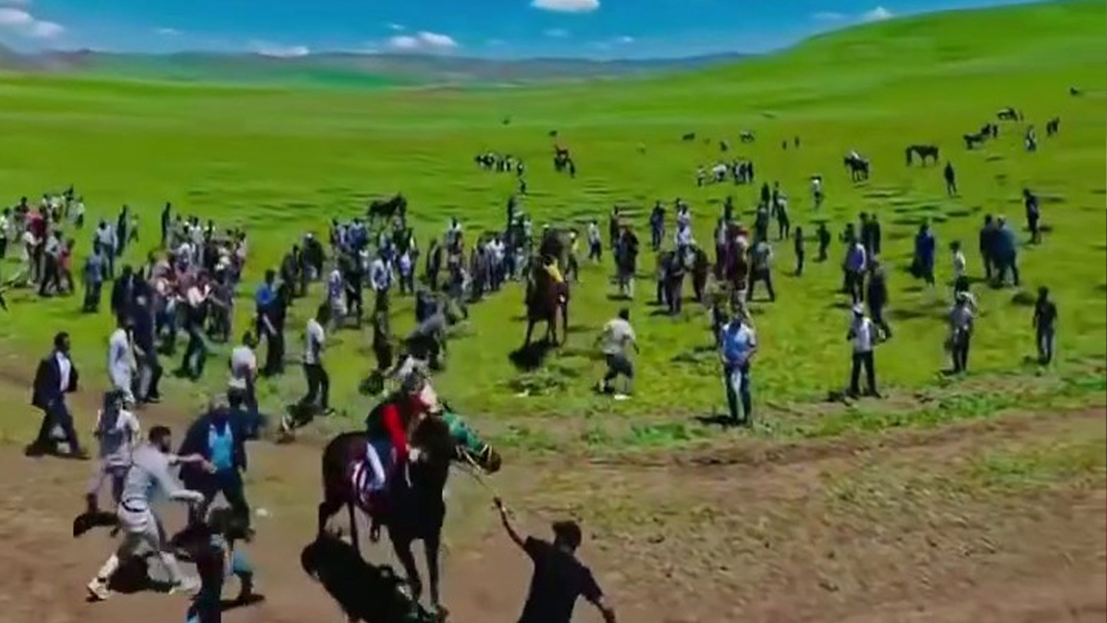 Erzurum’da ata kötü muameleye soruşturma