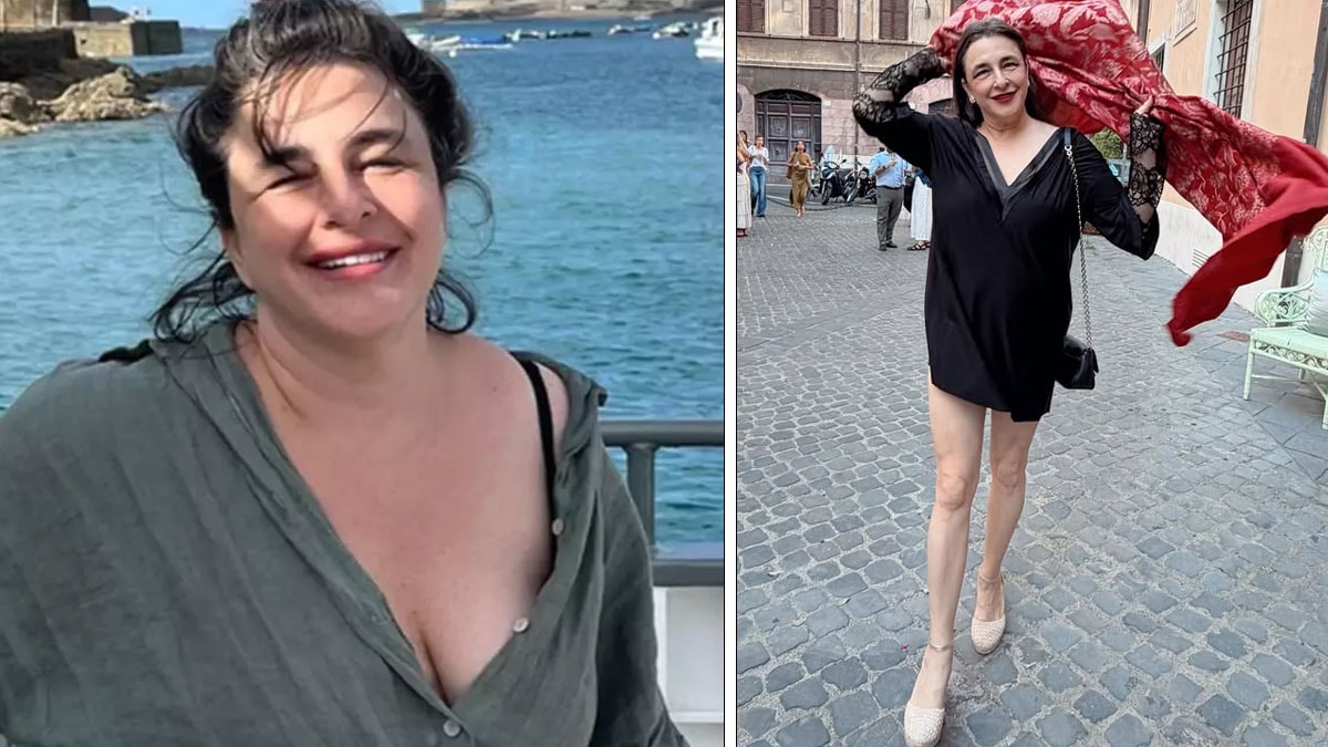 İğne ipliğe dönen oyuncu Esra Dermancıoğlu 57 yaşında bambaşka biri oldu