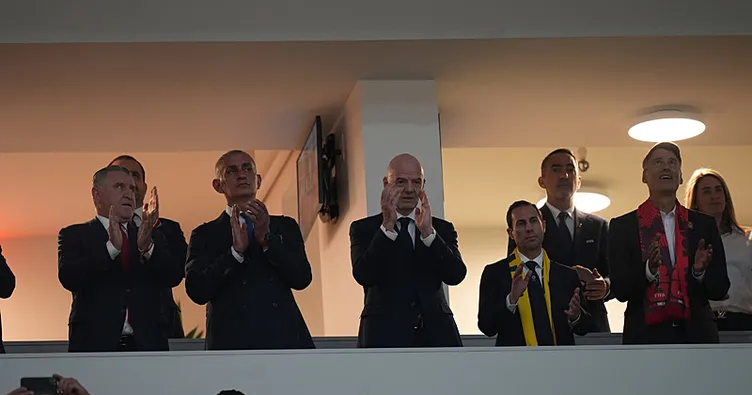FIFA Başkanı Gianni Infantino, Türkiye – Avustralya maçında