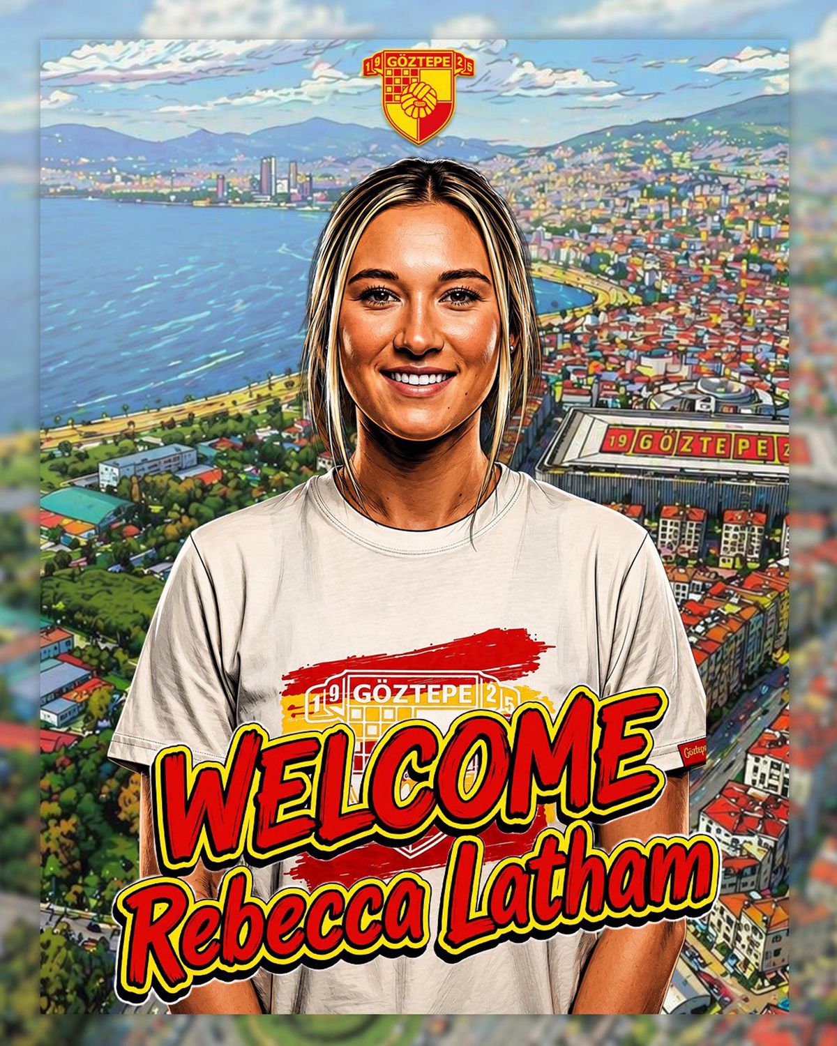 Göztepe filede Latham’la anlaştı