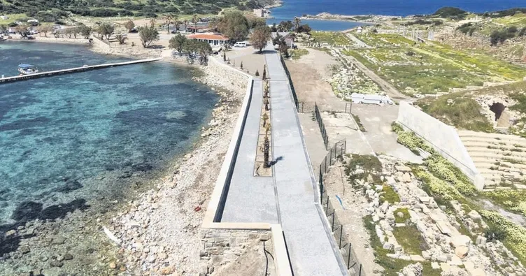 Knidos Ören Yeri yeni yüzüyle ziyarete hazır