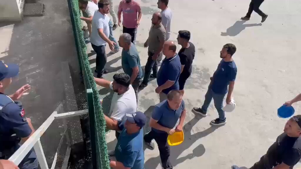 Edirne’de grevdeki madencilerin eyleminde silah sesleri