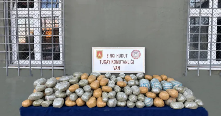 MSB açıkladı: Van hudut hattında 290 kilo uyuşturucu ele geçirildi
