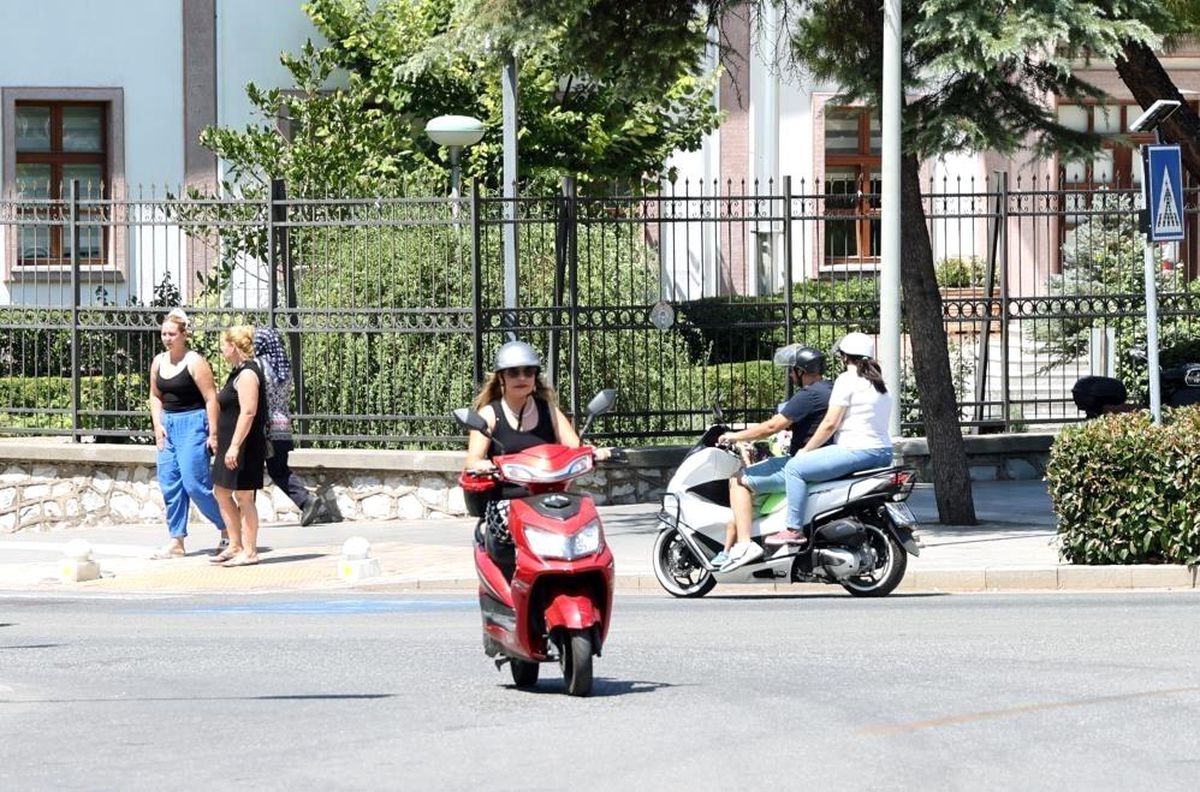Muğla’da bir ayda 1641 motosiklet trafiğe çıktı