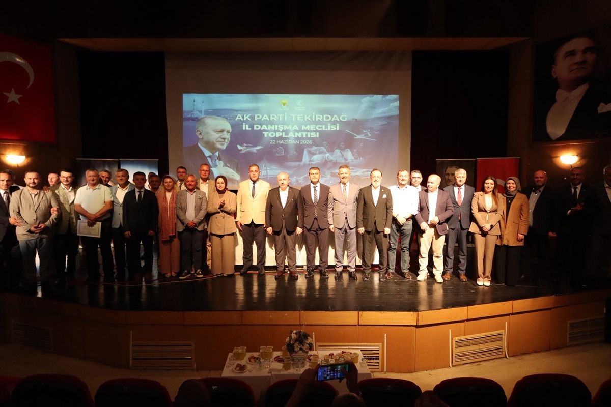 Tekirdağ’da “AK Parti İl Danışma Meclisi Toplantısı” yapıldı