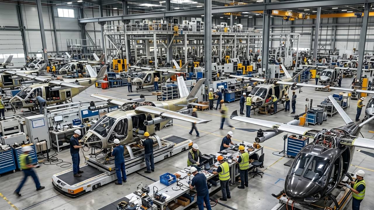 Fabrikalar uçan taksiler için seri üretime geçti