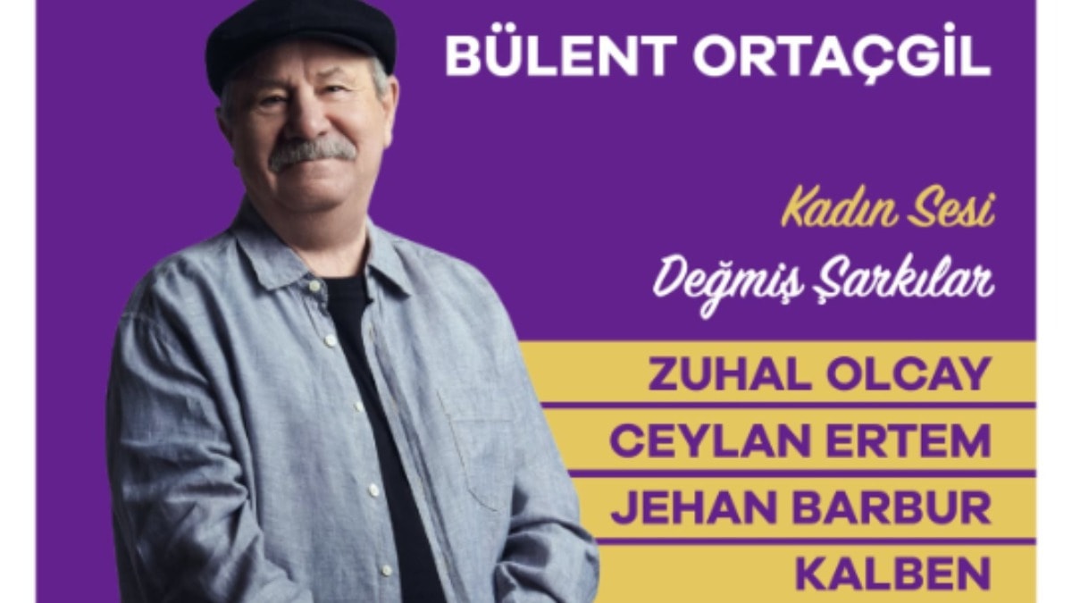 Bülent Ortaçgil, kadın sesi değmiş şarkılar ile yeniden sahnede